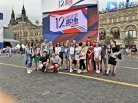 Воскресенская молодёжь посетила концерт на Красной площади