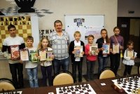Юные шахматисты из Воскресенска на турнире в Коломне 