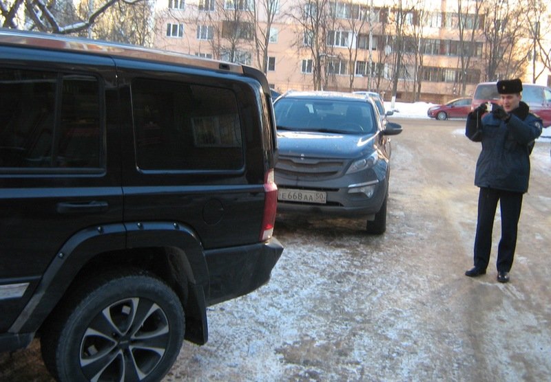 Жители Видного благодарят Госадмтехнадзор за борьбу с незаконной парковкой