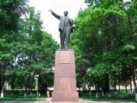 Торжественное открытие отреставрированного памятника Ленину  18 сентября